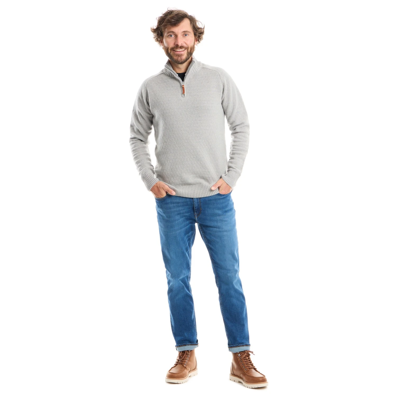 Stoic MMXX.Nauta Wool Quarter Zip Sweater - Pull En Laine 3 Stoic MMXX.Nauta Wool Quarter Zip Sweater - Pull En Laine