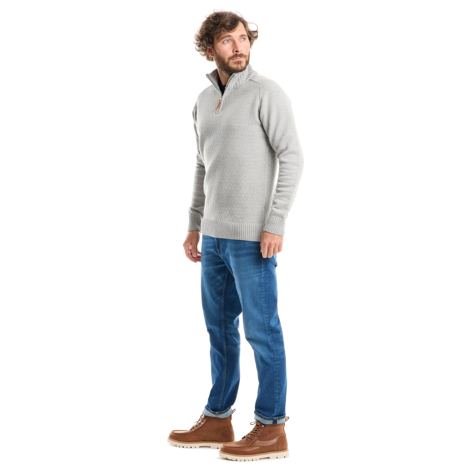 Stoic MMXX.Nauta Wool Quarter Zip Sweater - Pull En Laine 8 Stoic MMXX.Nauta Wool Quarter Zip Sweater - Pull En Laine – Image 6