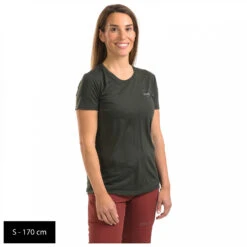 Stoic Women's Merino150 HeladagenSt. Artwork Slim - T-shirt En Laine Mérinos -Stoic stoic womens merino150 heladagenst artwork slim t shirt en laine merinos detail 10
