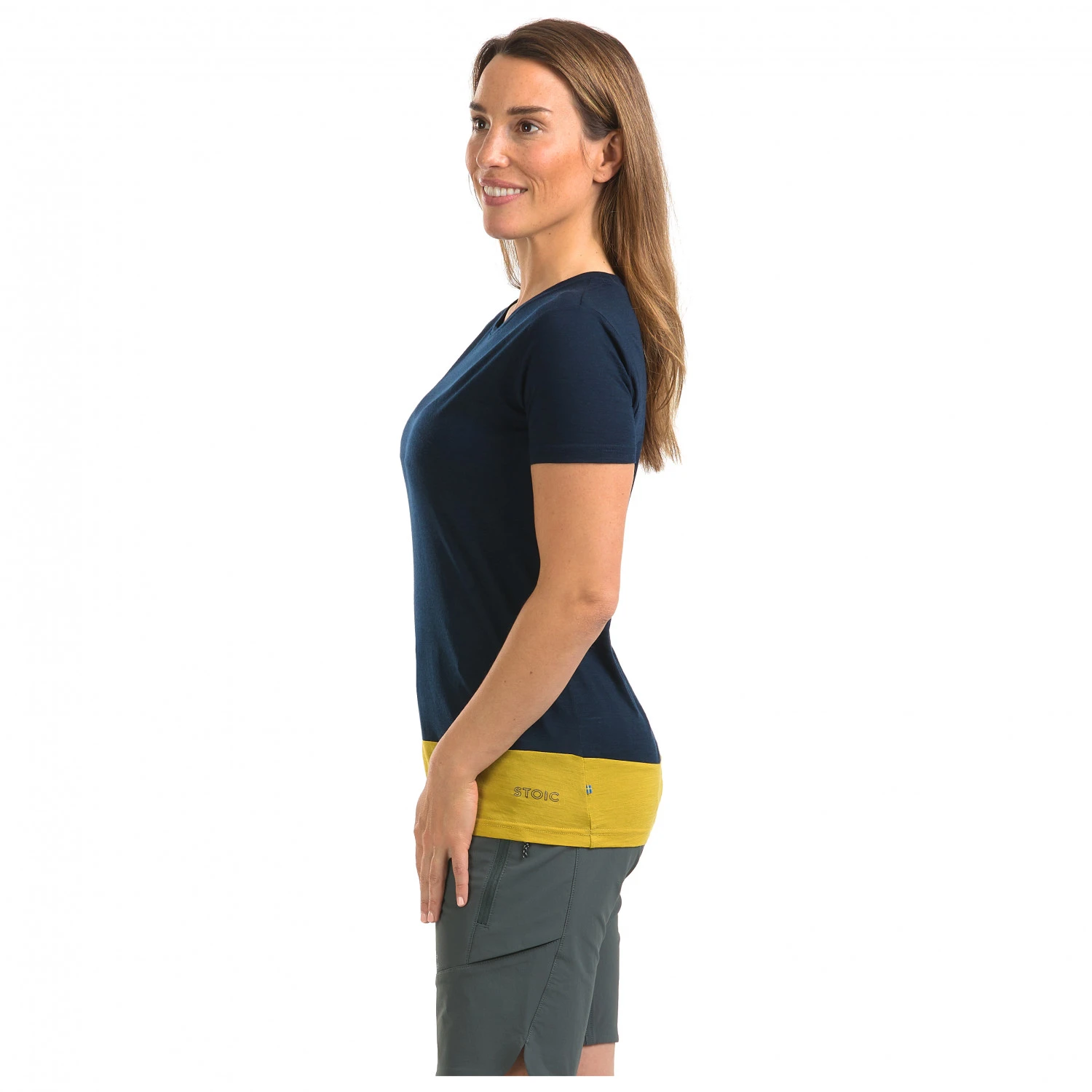 Stoic Women's Merino150 HeladagenSt. T-Shirt Multi Slim - T-shirt En Laine Mérinos 4 Stoic Women's Merino150 HeladagenSt. T-Shirt Multi Slim - T-shirt En Laine Mérinos – Image 2
