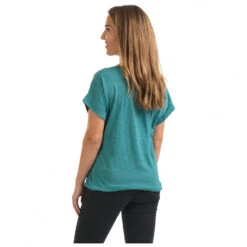 Stoic Women's Merino150 MMXX. T-Shirt Loose - T-shirt En Laine Mérinos -Stoic stoic womens merino150 mmxx t shirt loose t shirt en laine merinos detail 12