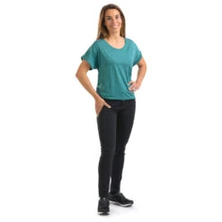 Stoic Women's Merino150 MMXX. T-Shirt Loose - T-shirt En Laine Mérinos -Stoic stoic womens merino150 mmxx t shirt loose t shirt en laine merinos detail 9