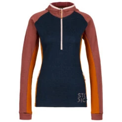 Stoic Women's Merino260 StadjanSt. 3/4 Zip W. Hood - Sweat à Capuche En Mérinos 15 Stoic Women's Merino260 StadjanSt. 3/4 Zip W. Hood - Sweat à Capuche En Mérinos -Stoic stoic womens merino260 stadjanst 3 4 zip w hood sweat a capuche en merinos