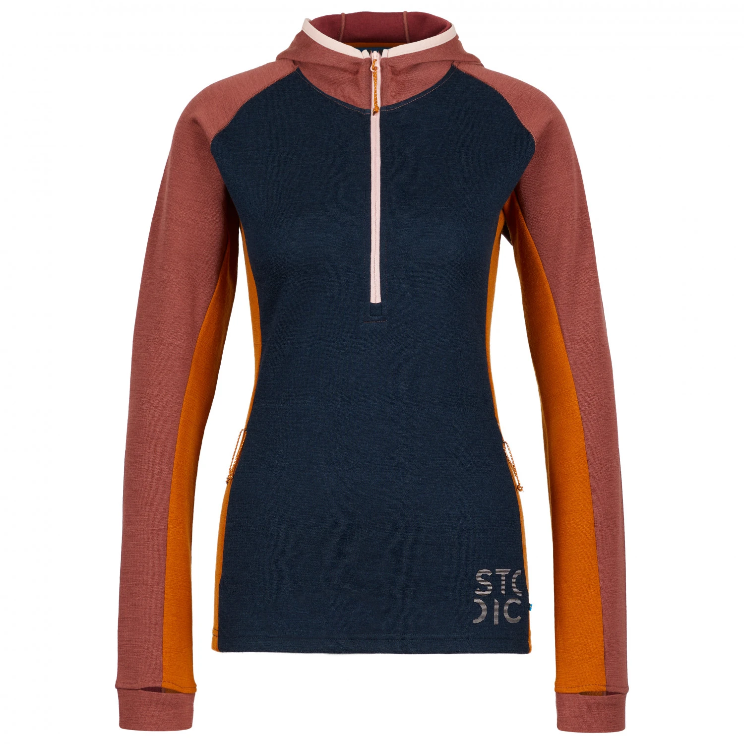 Stoic Women's Merino260 StadjanSt. 3/4 Zip W. Hood - Sweat à Capuche En Mérinos 6 Stoic Women's Merino260 StadjanSt. 3/4 Zip W. Hood - Sweat à Capuche En Mérinos – Image 4